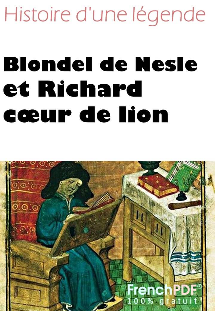 Blondel de Nesle et Richard cœur de lion
