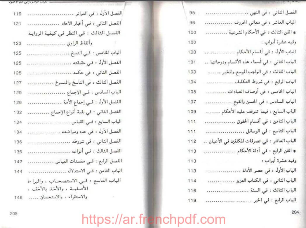 تحميل كتاب تقريب الوصول إلى علم الأصول PDF لابن جزي الكلبي