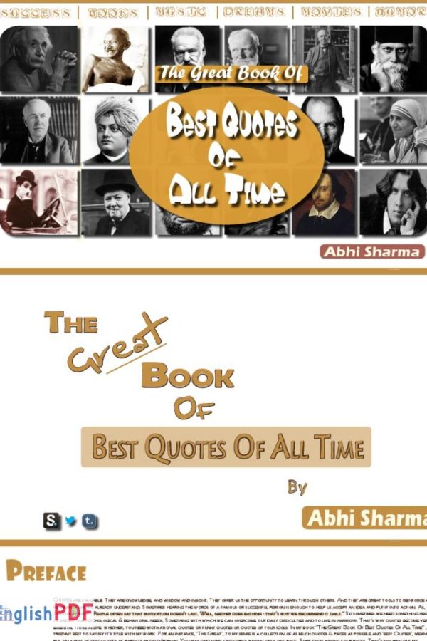 [FREE] The Great Book Of Best Quotes Of All Time PDF by Abhi Sharma (2015)