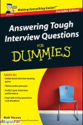 Answering Tough Interview Questions For Dummies PDF by Rob Yeung (2006)