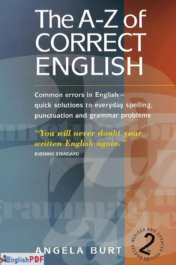 The A-Z of Correct English PDF By Angela Burch