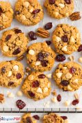 Best Oatmeal Cranberry-Walnut Cookies
