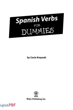 Spanish Verbs for Dummies PDF by Cecie Kraynak (2006)