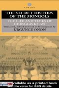 The Secret History of the Mongols PDF by Urgunge Onon (2001)