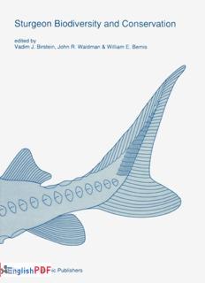 Sturgeon biodiversity and conservation [PDF] Free Download