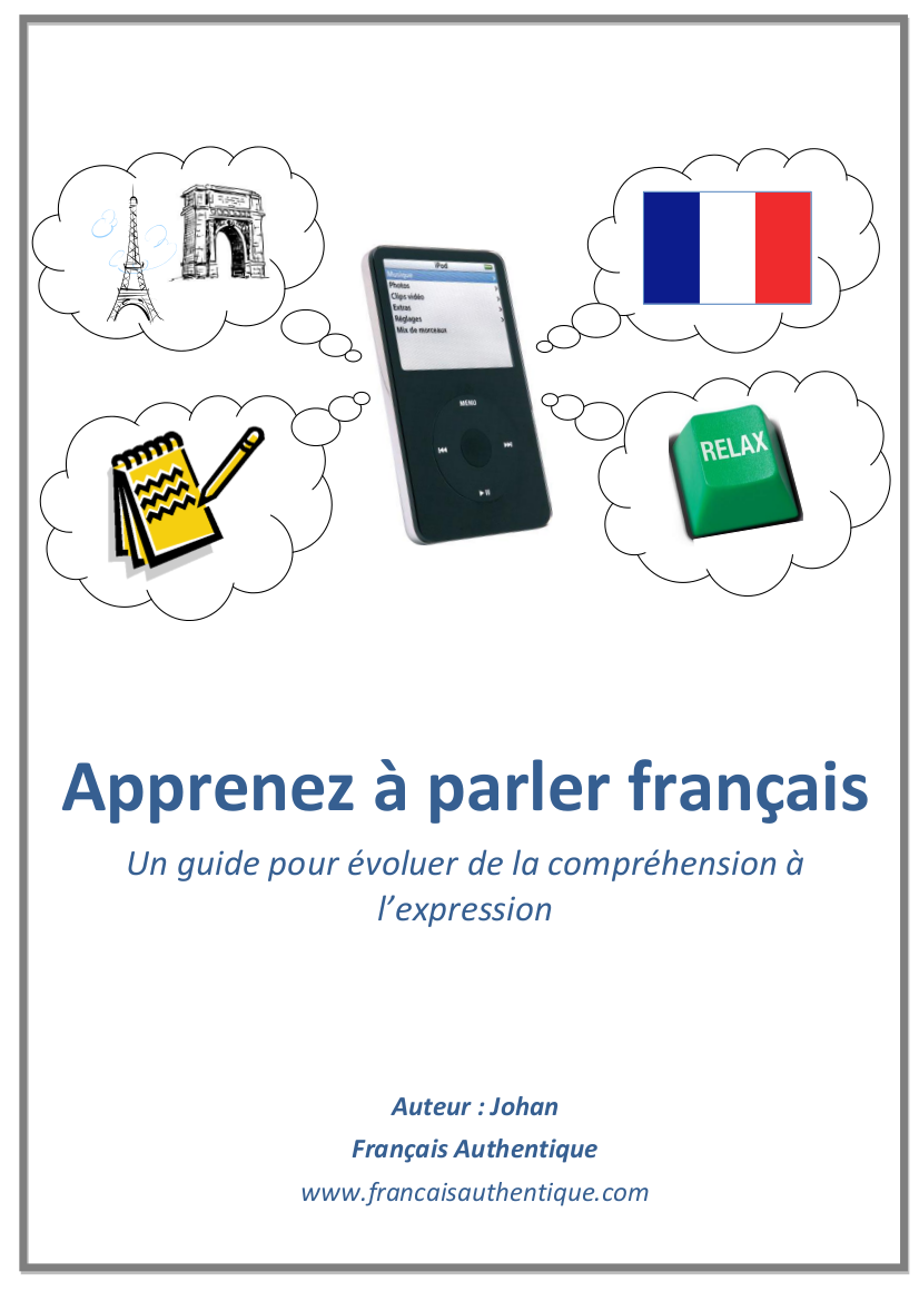E-Book Apprenez à parler français livre en ligne+ audio Mp3 1