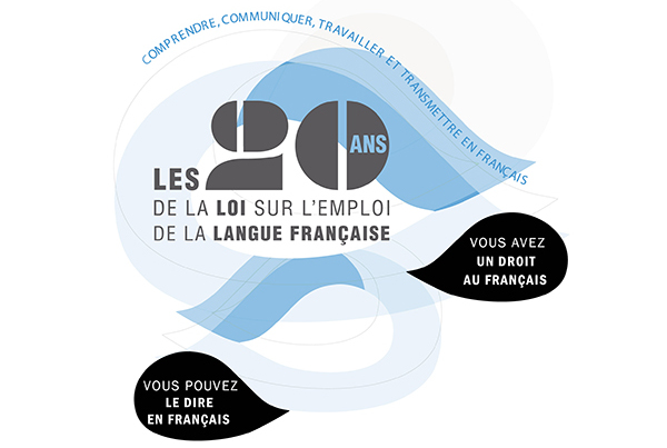 Infographie: Les 20 ans de la loi sur l'emploi de la langue française 19