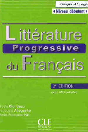 Littérature Progressive du Français Niveau Débutant PDF