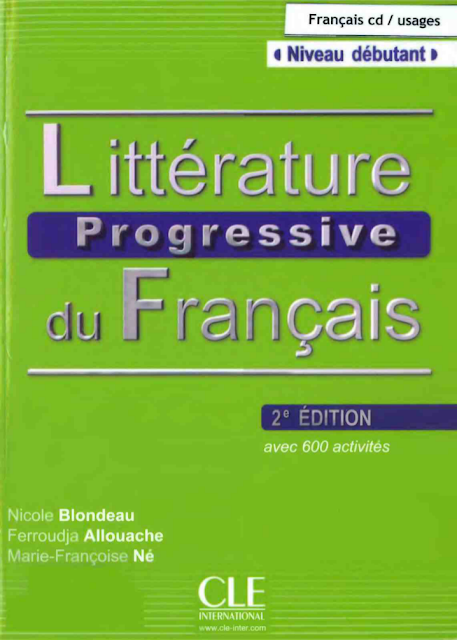 Littérature Progressive du Français Niveau Débutant PDF 1