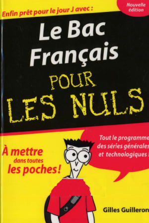Le Bac Français pour les nuls – Gilles Guilleron