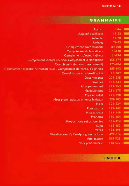 Bescherelle la Grammaire pour tous 3