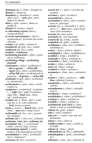 Dictionnaire scientifique Anglais Français pdf gratuit 5