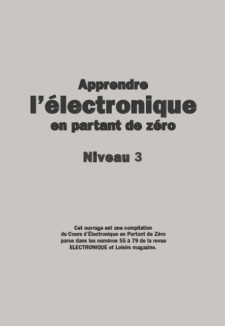 Apprendre l'électronique en partant de zéro Niveau 3 PDF 3