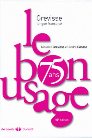 Le Bon Usage PDF