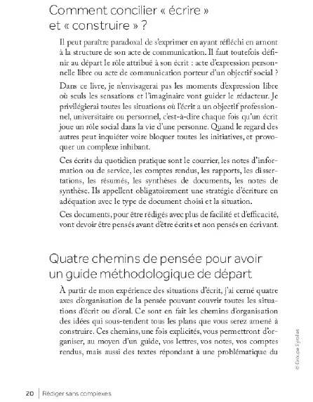 Rédiger sans complexes de Michelle Fayet