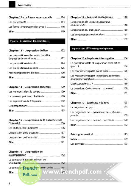 Les 500 Exercices De Grammaire A1 PDF Gratuit Avec Corrigés