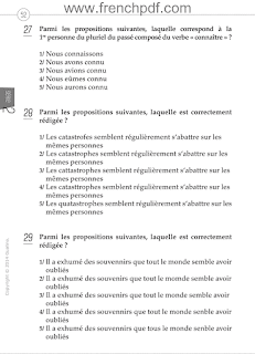 200 Questions de compréhension et expression écrite en français 9