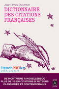 Dictionnaire des citations Françaises en de Jean-Yves Dournon
