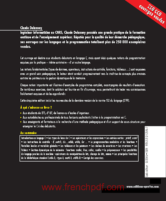 Programmer en Langage C Cours et Exercices Corrigés PDF 7