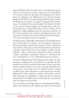 La Violence À L'école par Marie-Jeanne Trouchaud PDF Gratuit 18