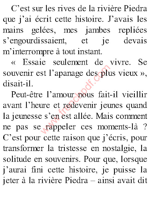 Sur le bord de la rivière Piedra je me suis assise et j'ai pleuré PDF 6