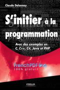 S&rsquo;Initier à la Programmation PDF