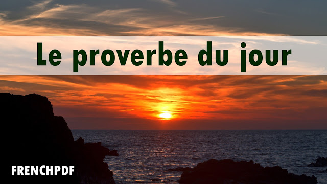 Le proverbe du jour: “Il n’y a pas de petites économies”. 1