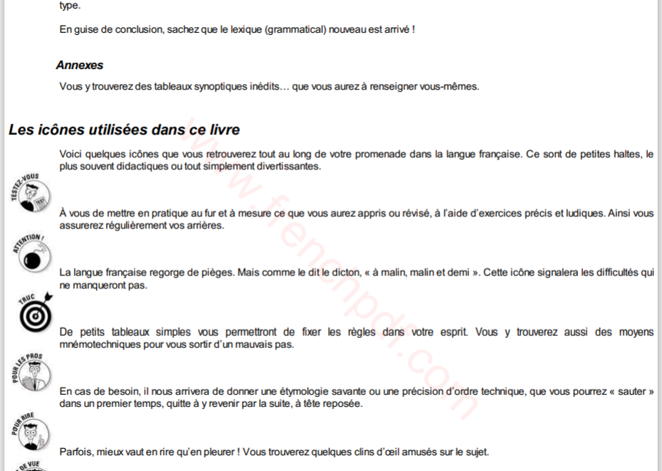 la Grammaire francaise pour les nuls image 2