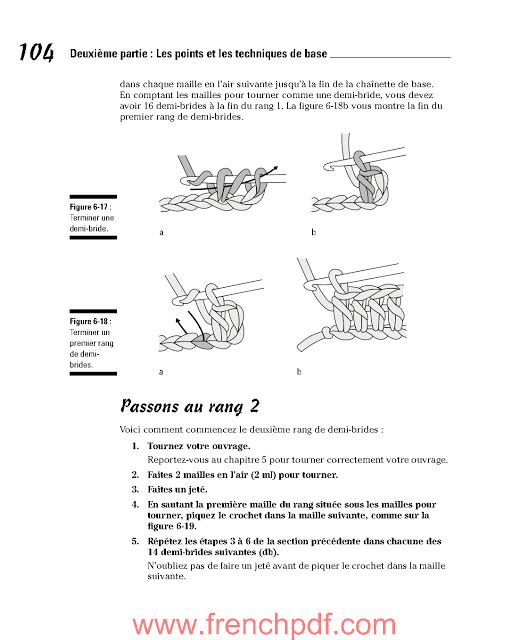 Le crochet pour les nuls PDF de Julie ARMSTRONG HOLETZ 2022 2