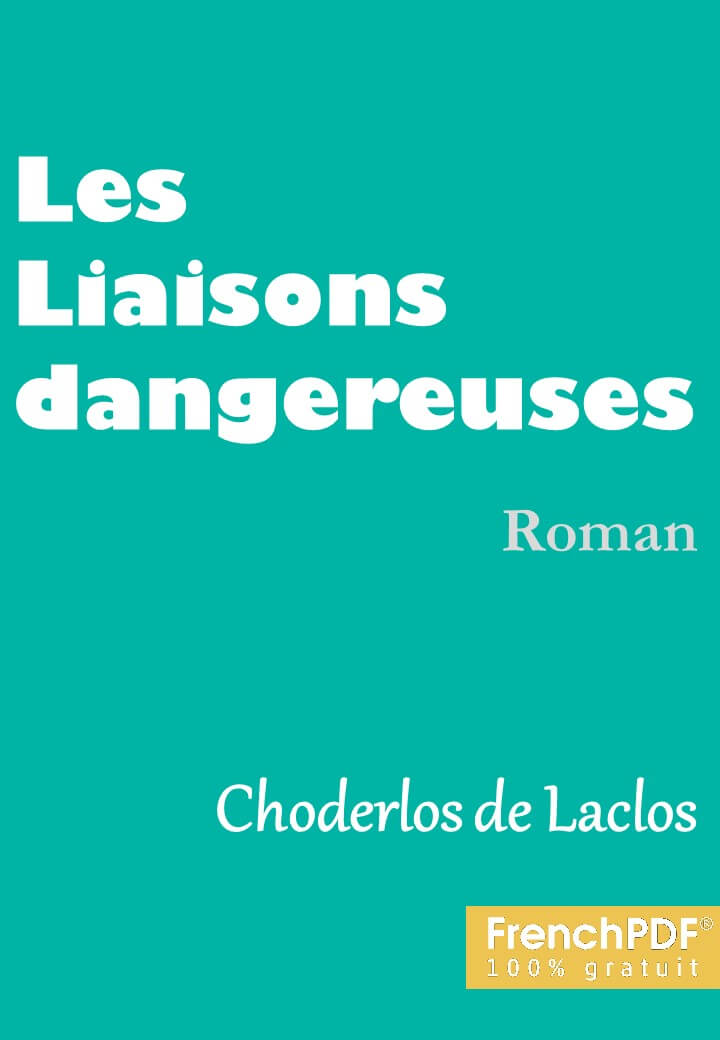 Les Liaisons dangereuses PDF de Pierre Choderlos de Laclos
