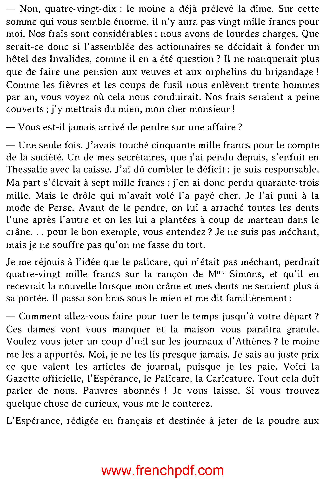 Le roi des montagnes - Edmond About 8