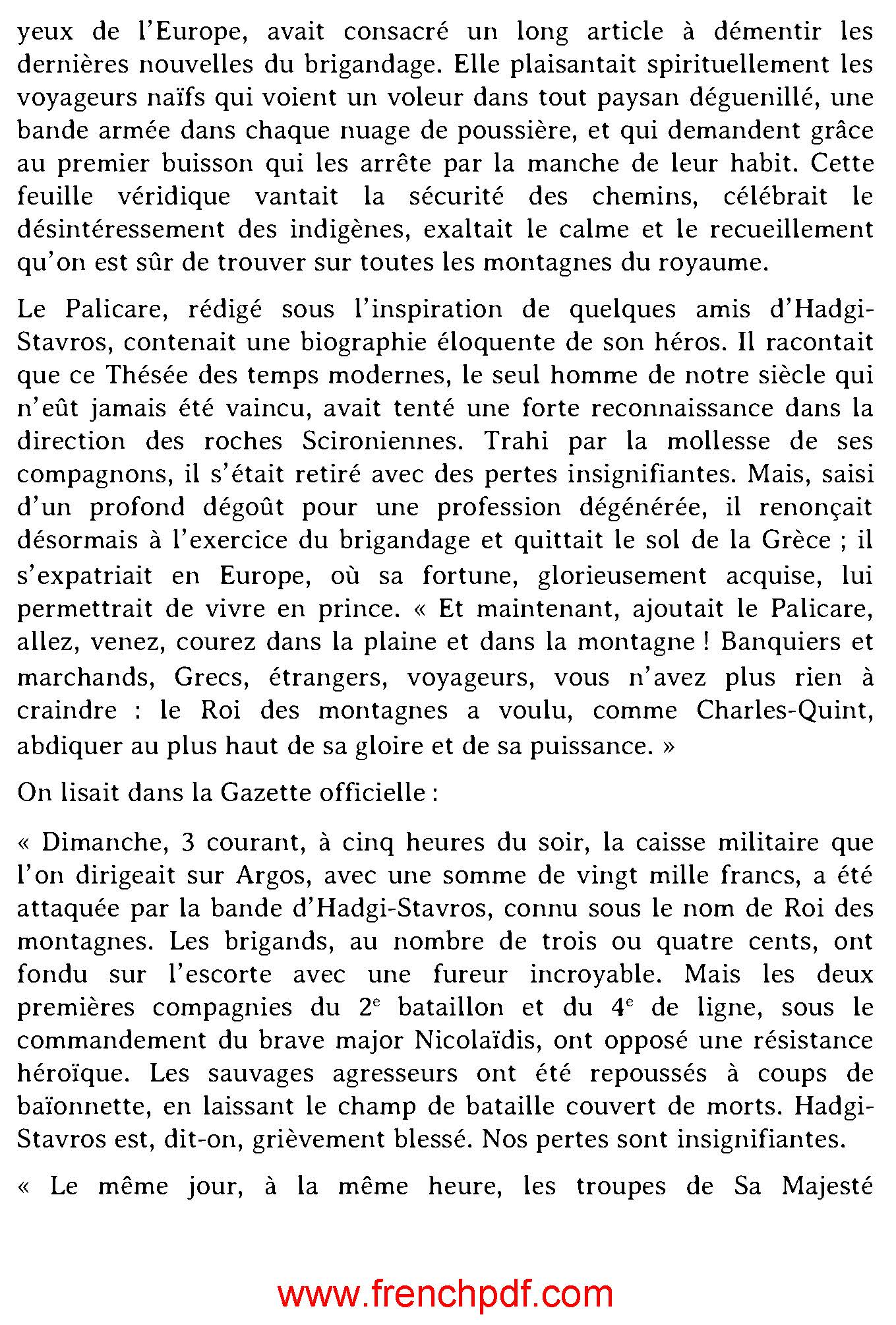 Le roi des montagnes - Edmond About 9