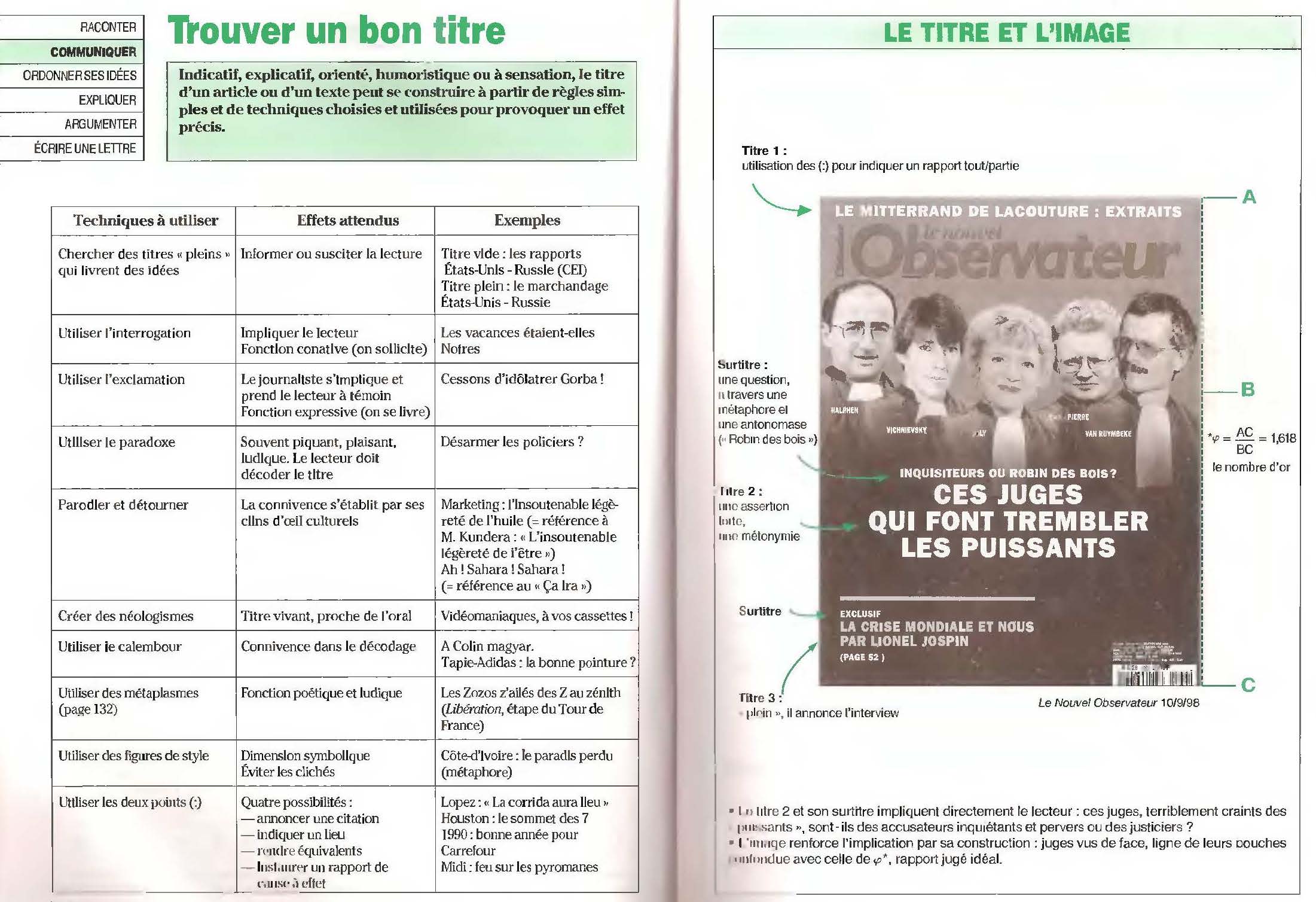 La Pratique de l'expression écrite de C. Peyroutet 9