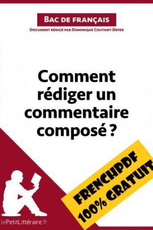 Comment rédiger un commentaire composé PDF