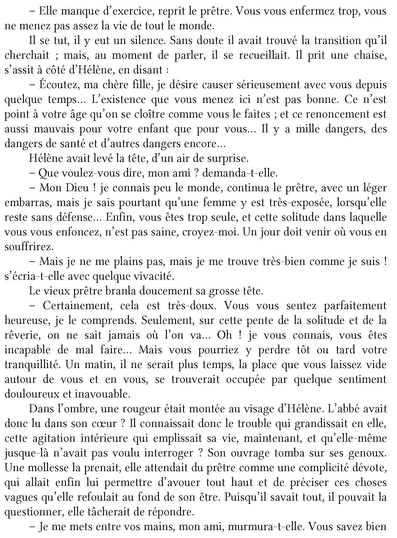 Une Page D Amour De Zola