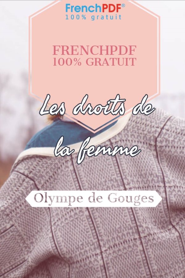 Les droits de la femme PDF