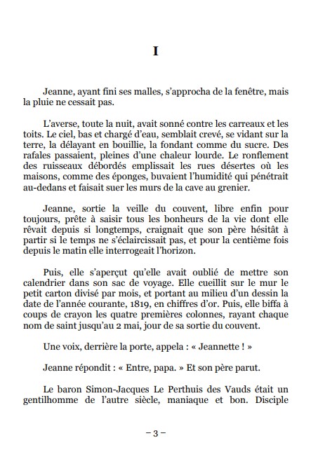 Roman Une Vie image 1