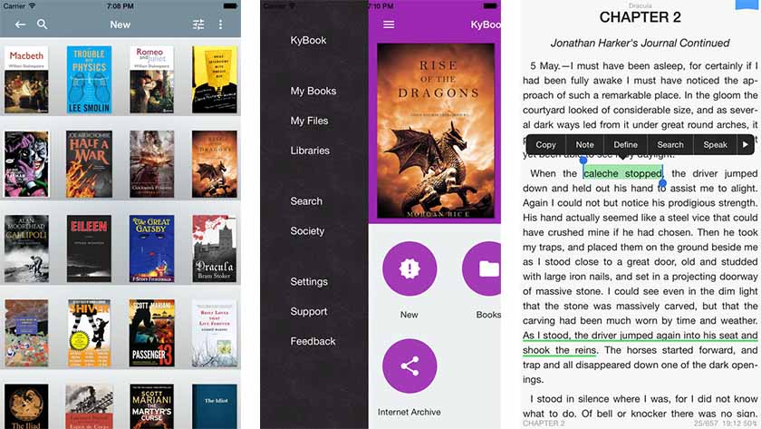 KyBook 2 ios
