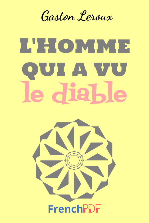 L&rsquo;Homme qui a vu le diable PDF