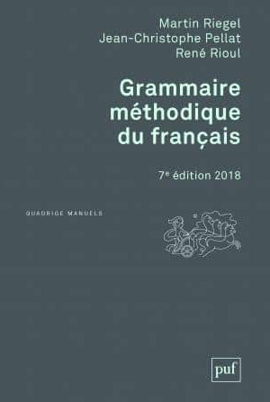 Grammaire Méthodique du Français PDF