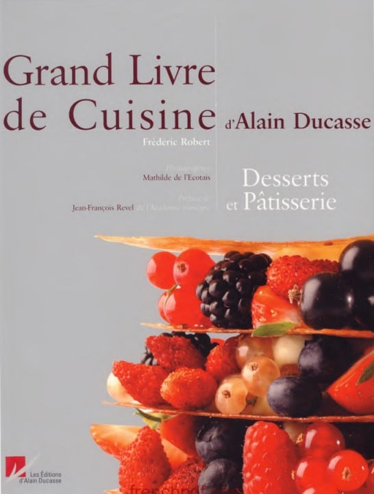 Grand Livre de Cuisine dAlain Ducasse Relie