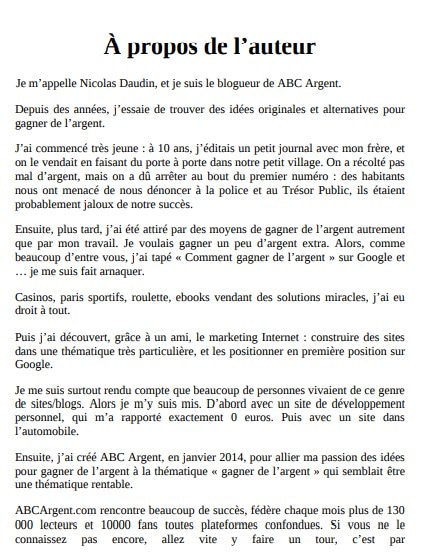 38 Idées pour Gagner de l'Argent sans Investir un Seul Euro PDF Gratuit