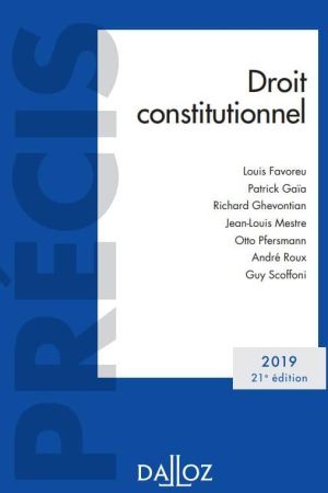 Droit constitutionnel PDF – Livre Collectif