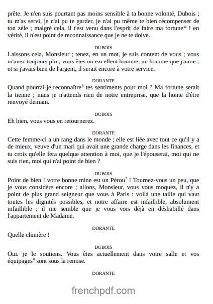 Les Fausses Confidences extrait 1