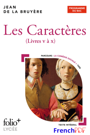 Les caractères PDF de Jean La Bruyère