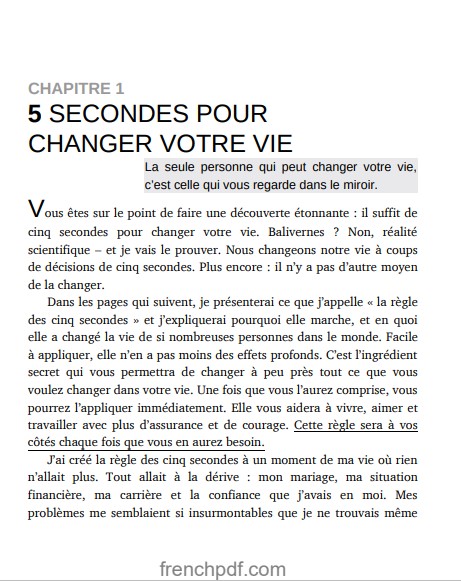 Mel Robbins La regle des 5 secondes