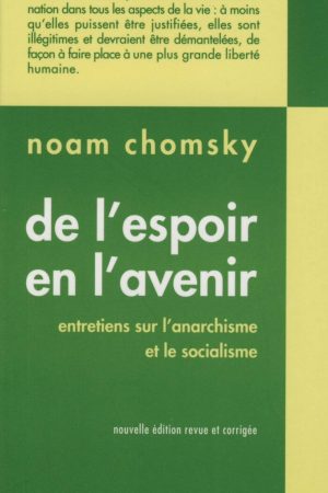 De l&rsquo;Espoir en l&rsquo;Avenir PDF de Noam Chomsky (2001)