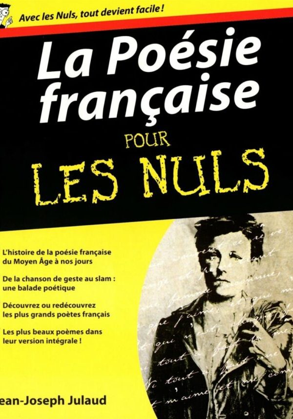 Poésie Pour les Nuls PDF