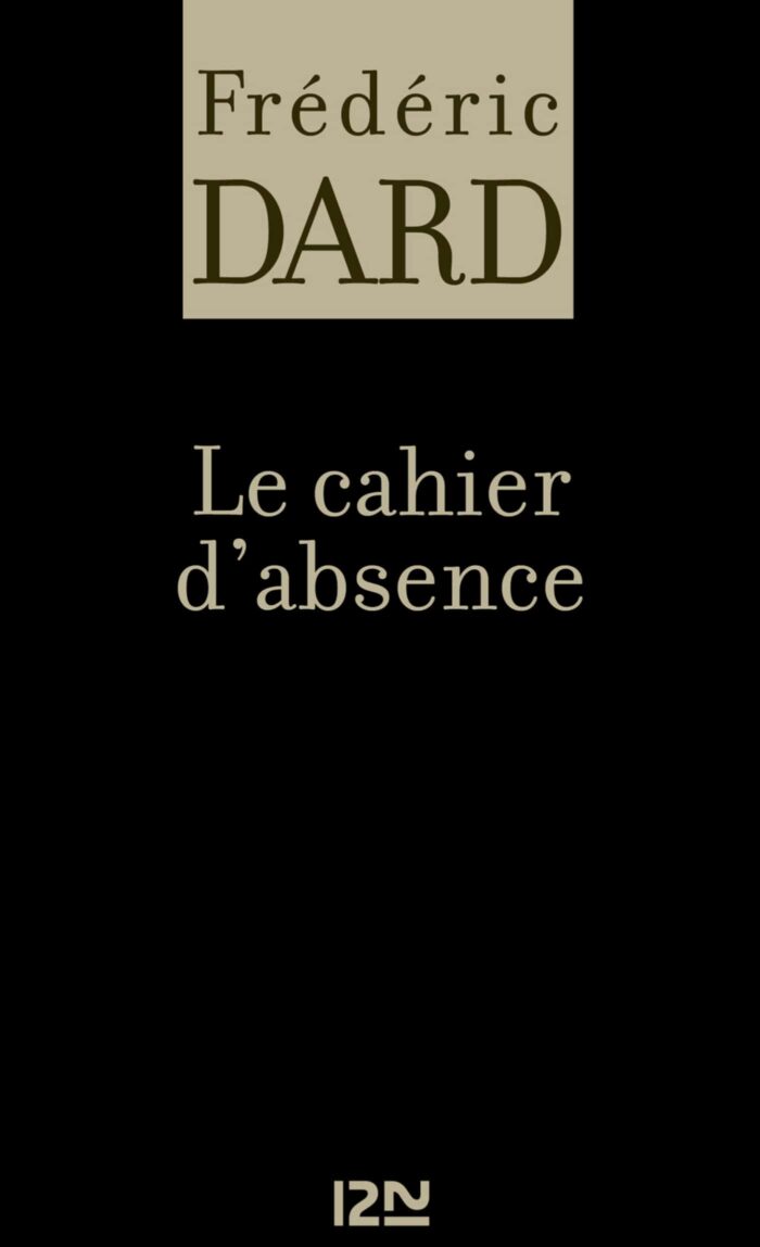 Le cahier d absence pdf Dard Frederic