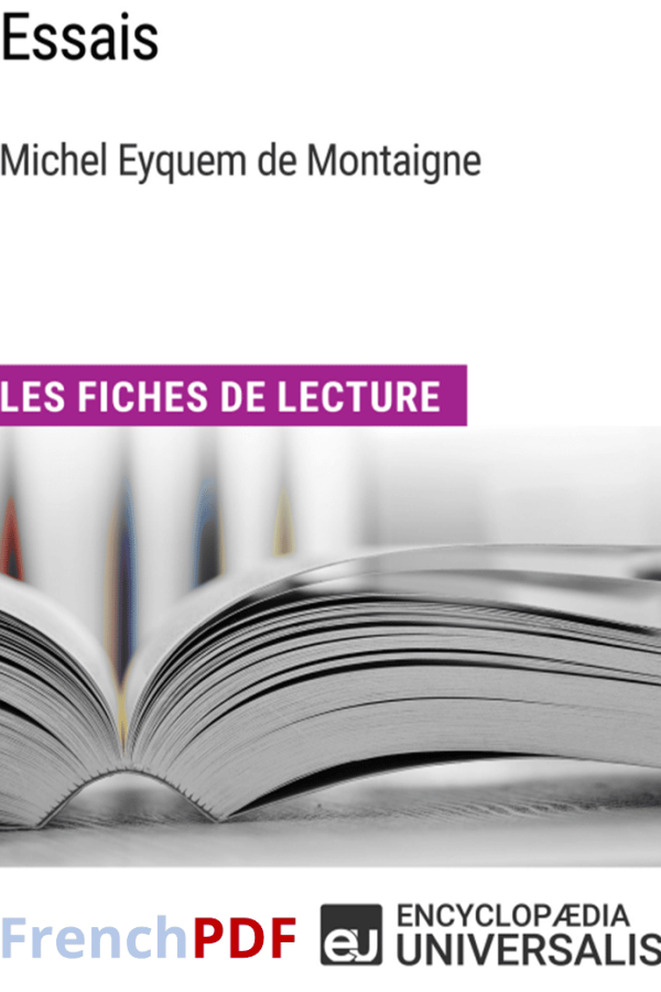 Essais de Michel Eyquem de Montaigne PDF